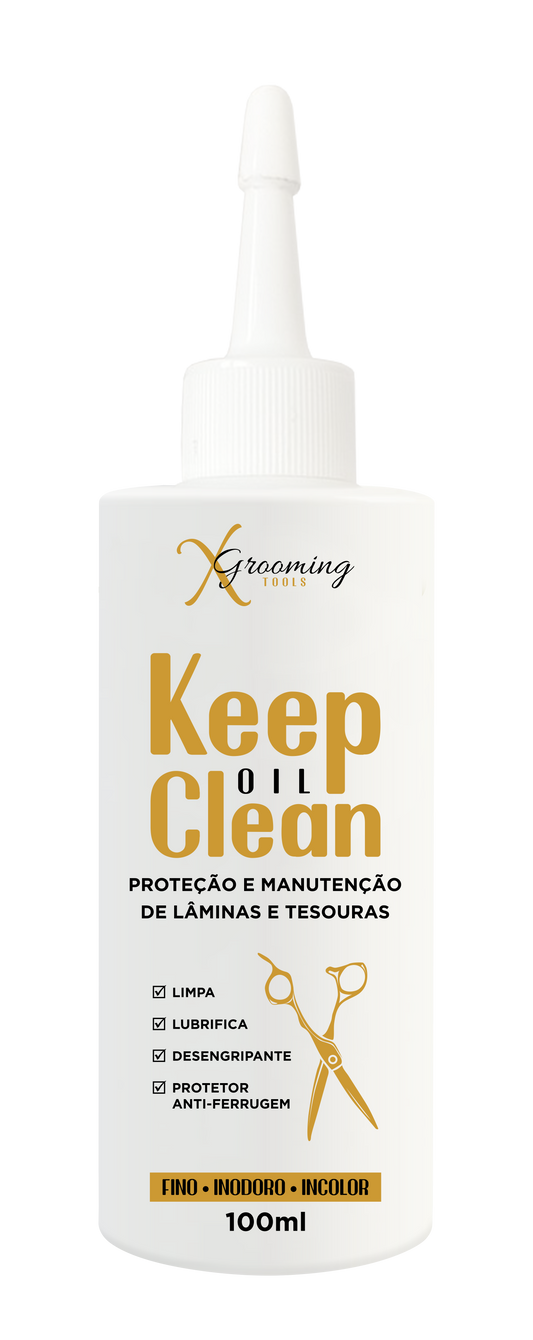 KEEP OIL CLEAN PARA LÂMINAS E TESOURAS 100ML - PET SHOW