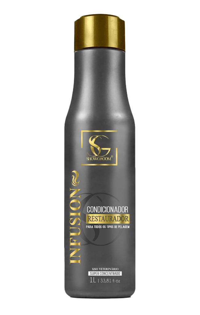 CONDICIONADOR RESTAURADOR INFUSION SHOWGROOM 1 LITRO - PET SHOW