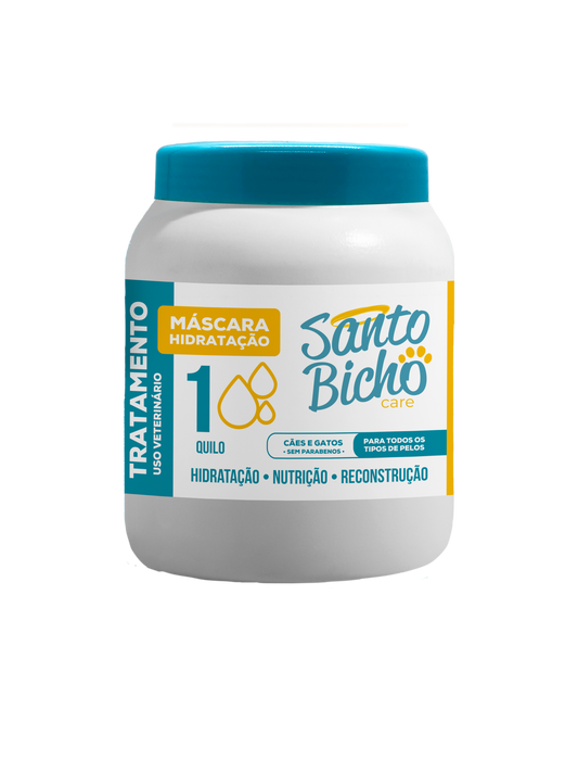 MÁSCARA DE HIDRATAÇÃO ESSENCIAL 1KG - SANTO BICHO